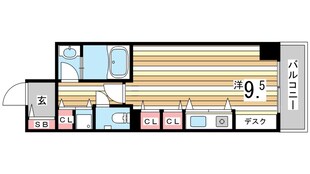 フレックス芦屋の物件間取画像